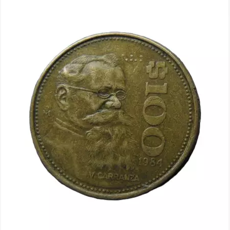 Mexikó 100 pesos 1984. Br.