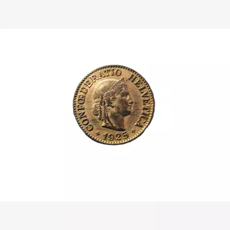 Svájc 10 rappen 1925.  Ni