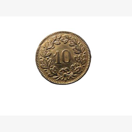 Svájc 10 rappen 1926.  Ni
