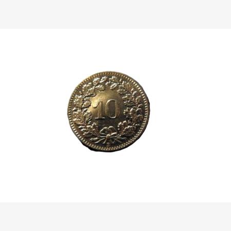 Svájc 10 rappen 1939.  Ni