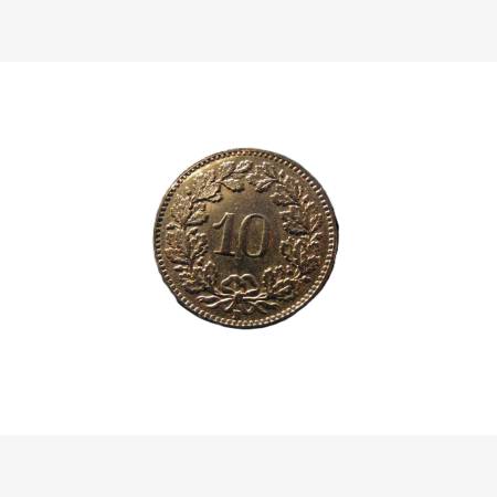 Svájc 10 rappen 1946.  Ni