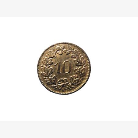 Svájc 10 rappen 1948.  Ni