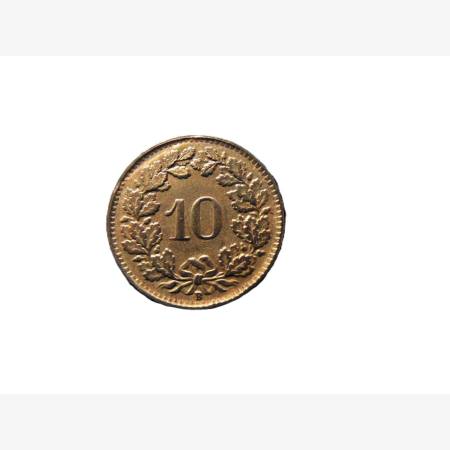 Svájc 10 rappen 1950.  Ni