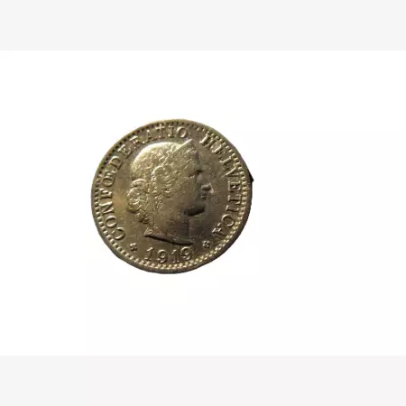 Svájc 20 rappen 1919.  Ni