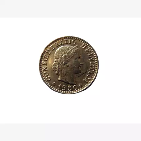 Svájc 20 rappen 1950.  Ni