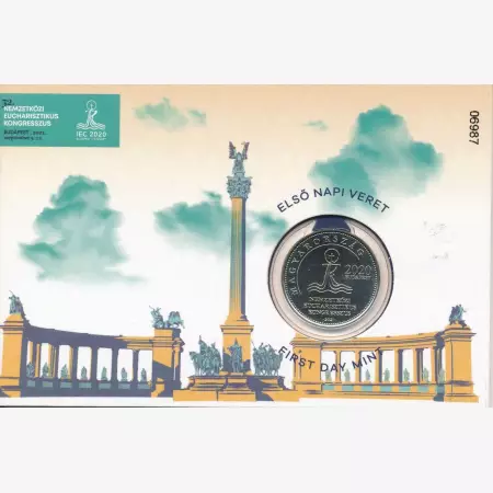 2021.Eucharisztikus Kongresszus 50 Forint elsőnapi 06987.