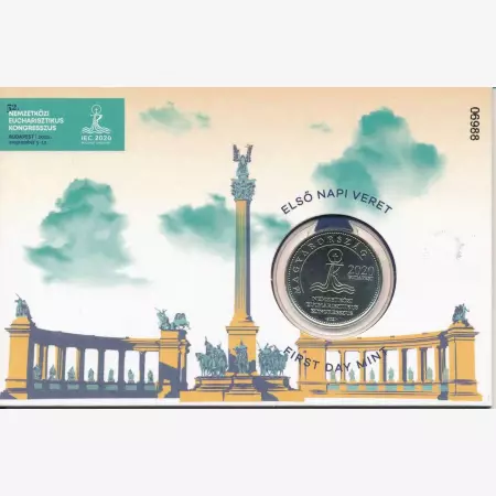 2021.Eucharisztikus Kongresszus 50 Forint elsőnapi 06988.