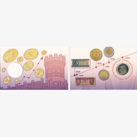 2022. 100 Forint Magyar Pénzmúzeum  elsőnapi