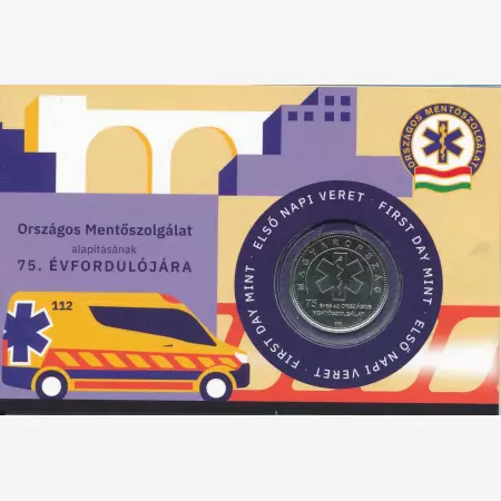 2023. 50 Forint Országos Mentőszolgálat elsőnapi