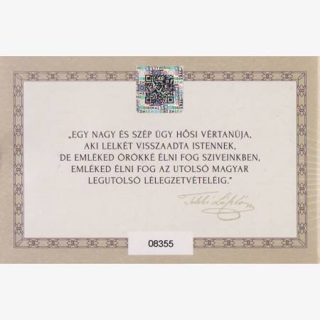 2024. Batthyány Lajos 200 Forint elsőnapi