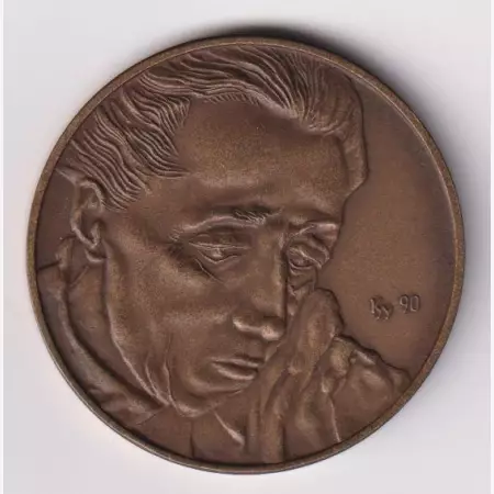 1990. Kiss György:Ferenczy Noémi érem Br. ÁPV.