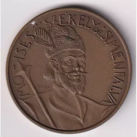 1989. Tóth Sándor: Székely Mózes érem Br. ÁPV.