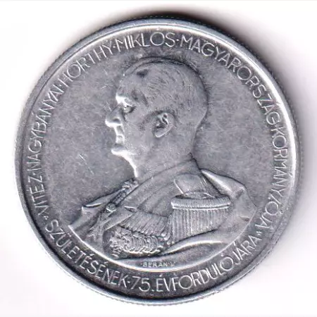 5 Pengő 1943. Alu.