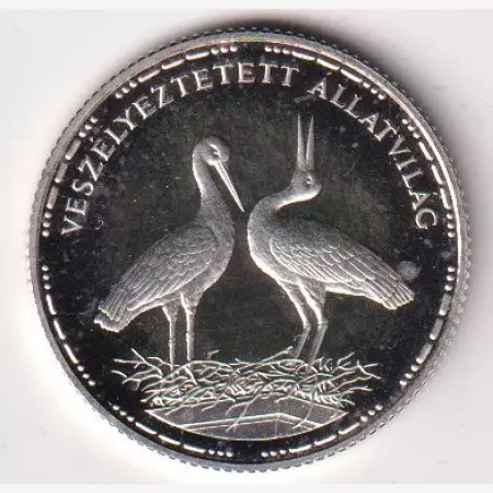 1992.PP Veszélyeztetett állatvilág 200 Forint ezüst