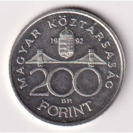 1992. MNB. 200 Forint ezüst   2.