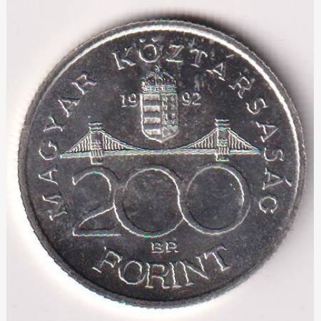 1992. MNB. 200 Forint ezüst   3.