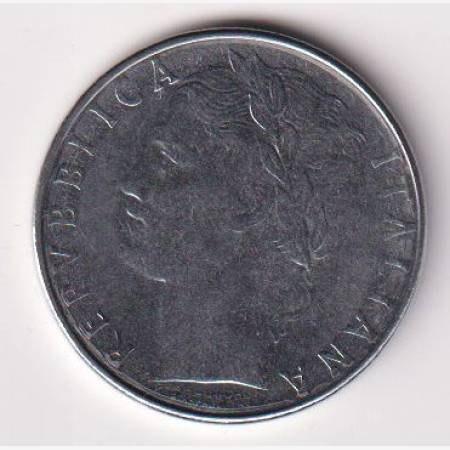 1976. Olaszország 100 lira Ni.