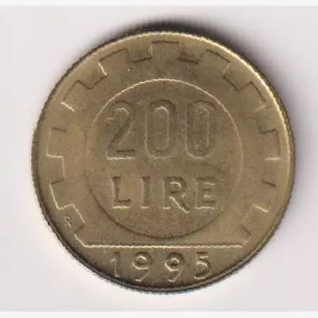 1995. Olaszország 200 lira Br.