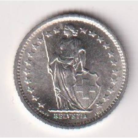 1967. Svájc 1/2 frank  ezüst  2.