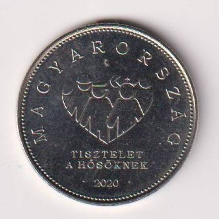 2020. Tiszelet a Hősőknek 10 Forint Ni