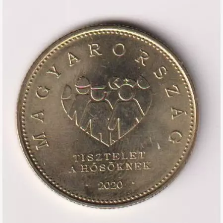 2020. Tiszelet a Hősőknek 20 Forint Br