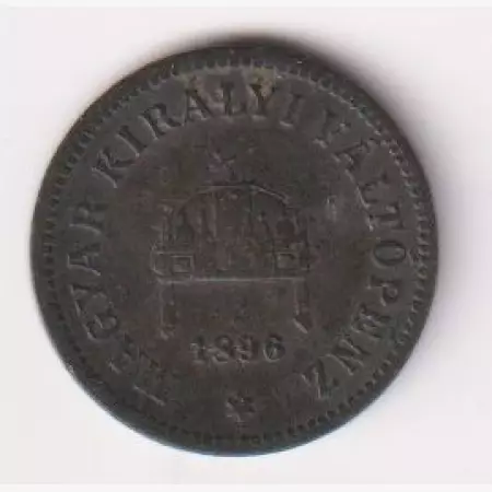 1896. 2 Fillér Br.