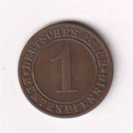 1924.A Német 1 pfennig Br
