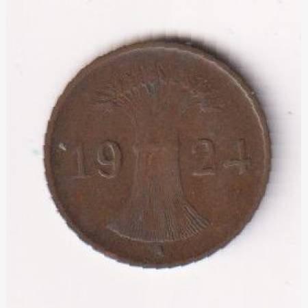 1924.A Német 1 pfennig Br