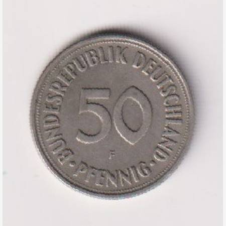 1950.F Német 50 pfennig Ni