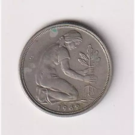 1969.D Német 50 pfennig Ni  1.