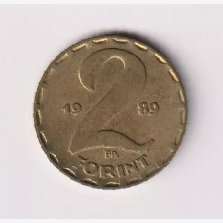 1989. 2 Forint réz