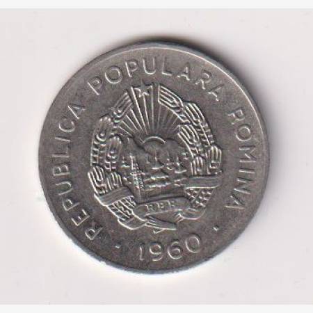 1960. Románia 25 bani Ni.