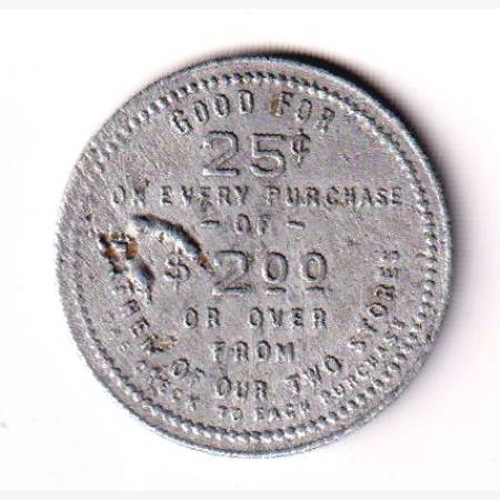 Kanadai cipőgyár érme Alu. 29mm