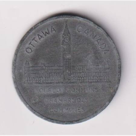 John J.C. Abbott kanadai miniszterelnök érme 32mm cink