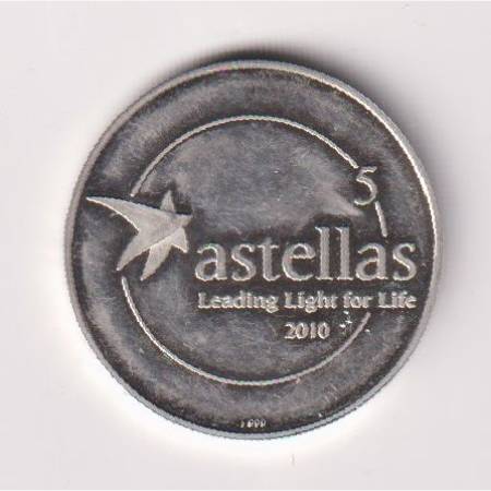2010. Astellas Pharma érem Ni. 29,5mm