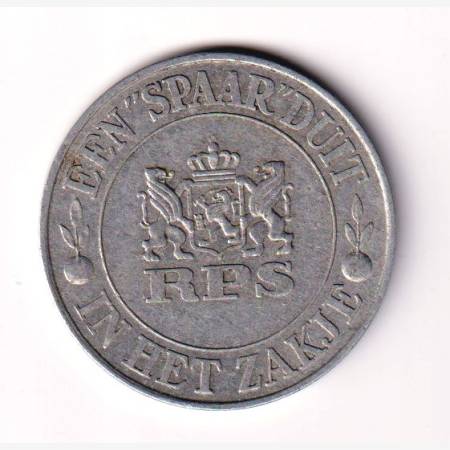 Holland Postabank érme  ALU. 38mm