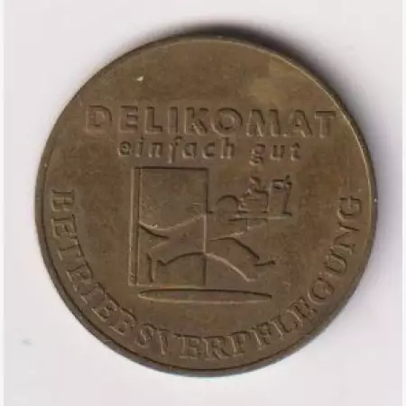Német étel és ital automata zseton Br. 21mm
