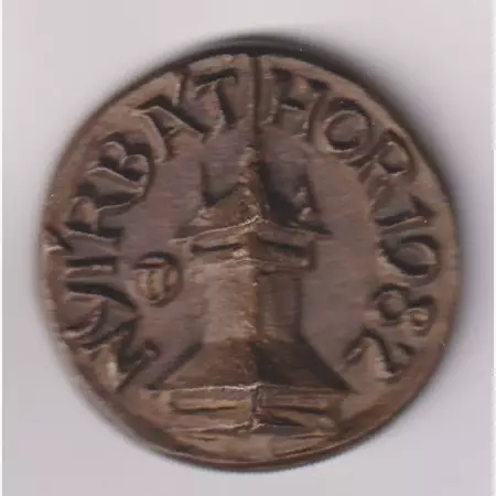 1982.Nyírbáthor emlék érem Br. 45mm