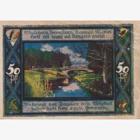 Németország Poppenbüttel 50 pfennig 1921.