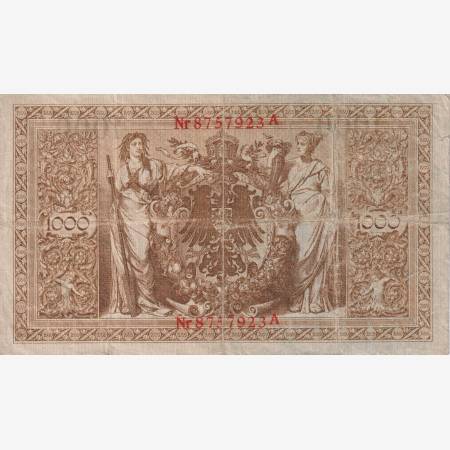 Németország 1000 márka 1910.  P45b