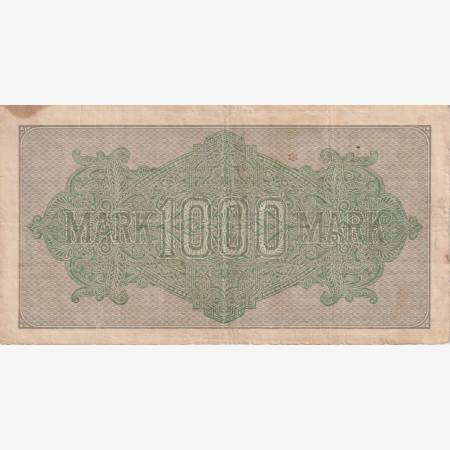 Németország 1000 márka 1922. X-GD  P76