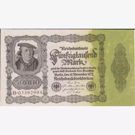 Németország 50.000 márka 1922. B   P79