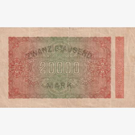 Németország 20.000 márka 1923. J-FZ   P85