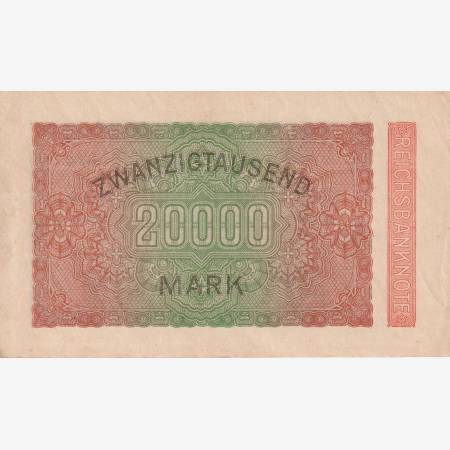 Németország 20.000 márka 1923. K-CD   P85