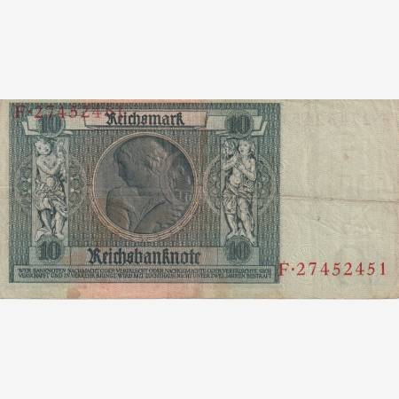 Németország 10 reichsmark 1929. F   P180