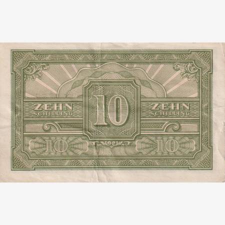 Ausztria 10 schilling 1944.   P106