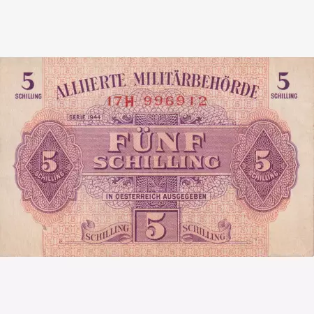 Ausztria 5 schilling 1944.   P105