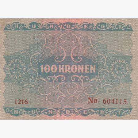Ausztria 100 kronen 1922.  P77