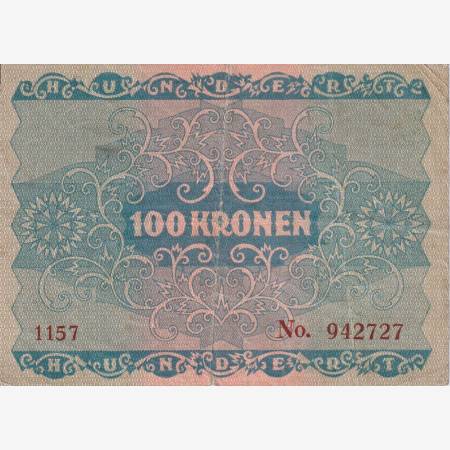Ausztria 100 kronen 1922.  P77