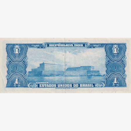 Brazilia 1 cruzeiro  1954-58.  P150c